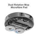 Set Mocio Panni di Ricambio per Aspirapolvere Dreame L10 Ultra/ L10S Pro/ L10S Ultra/ L10S Pro Ultra Heat/ L10 Prime/ L20 L30 L40 L50 X30 X40 X50 Ultra/Mova E30 V50 Ultra P10 P50 Pro Ultra (4 Panni) - 3