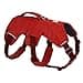 RUFFWEAR Web Master Dog Harness, Padded,Anti-escape Dog Harness with lifting Handle for Everyday Adventures, 2 Lead Attachments, Size: XX-Small (33-43 cm), Red Sumac - 1