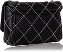 GUESS Women's Cessily Convertible Crossbody Flap, Black Multi, One Size - 2