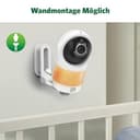 LeapFrog LF1911 Smart WiFi Baby Monitor with Video in FHD 1080P, Free App with Motion and Noise Detection, Color Night Vision, Privacy Mode, Remote Control of Rotation-Tilt Zoom - 12