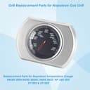 BBQration Grill Temperature for Napoleon Prestige 500, Built-in Prestige 500, Rogue 425 XT 525 Rogue SE 425 365, Prestige PRO 500 Temperature Gauge Replacement Parts for Napoleon Grill Accessories - 3
