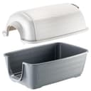 Ferplast Cuccia da Esterno per Cani Kenny Mini Casetta per Cani in Resina Termoplastica Resistente Urti e Raggi Uv, Sistema di Drenaggio, Griglia per L'Aerazione, Smontabile, 40 X 66 X 40 cm - 4