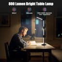 Electight Desk Lamp RGB Smart IC, 360° Foldable LED Table Lamp, 16 Million DIY Colors Bright Light, Music Sync, Dimmable,Timer Setting for Living Room, Gaming Room, Bedroom - 4