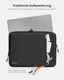 tomtoc 360° Laptop Tasche Hülle für 14-Zoll MacBook Pro M5 Pro/Max (2026), M5/M4/M3/M2/M1 A3434 A3112 A3401 A3185 A2992 A2918 (2025–2021), Wasserabweisend Laptophülle Passt 13,8" Surface Laptop 7 - 5