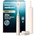 Philips Sonicare DiamondClean Prestige 9900 - Sonic Electric Toothbrush with 1x A3 Premium All-in-One Brush Head and Charging Case in Champagne (Model HX9992/11) - 1