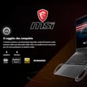 msi Notebook Stealth A16 Mercedes AMG AI+, DISPLAY 16″ OLED QHD+ 240hz, AMD Ryzen AI 9 HX370, DDR5 32 Gb, GeForce RTX 5070, 2Tb SSD, Win11, lega di magnesio e alluminio, AMG exclusive pack, Italia - 2