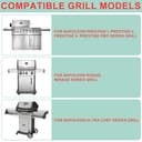 WEBROIL 62007 - Forro de Bandeja de Grasa para Parrilla Napoleon, Accesorios de Parrilla Prestige, 500 Piezas, revestimientos Desechables para Bandeja de Goteo para Prestige Pro/I/II, Prestige V, - 2