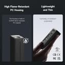 HKY 65W Caricatore USB C per DELL Pro 14 16/ DELL Pro 14 16 Plus XPS 13 Alimentatore LA65NM190 DA65NM190 Dell Latitude 5350 9450 7650 7455 7450 7350 5550 5520 5455 5400 3550 3540 Type C 40W Adattatore - 7