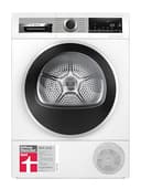 Bosch WQG235D00, Stiftung Warentest GUT (2,2)*, Serie 6, Wärmepumpentrockner 8 kg, Schneller getrocknete Wäsche, Auto Dry, Option Halbe Beladung, Sensitive Drying-System, Selbstreinigender Kondensator - 1