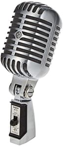 Shure 55sh Serie II Iconic Unidyne Dynamic Vocal Microfono, Mic classico e vintage con modello polare direzionale cardioide per spettacoli dal vivo - 1