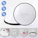 CANMEIJIA LED Ceiling Light, Dimmable 24W RGB Ceiling Lights 3000-6500K with Remote Control, IP44 WiFi Flat Ceiling Light, Supports Alexa and Google for Bedroom, Living Room, Bathroom, Black - 6