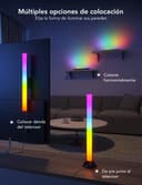 Govee RGBIC Barras de Luz, 38cm con Dobles Perlas de Luz WiFi Inteligente con Múltiples Opciones de Colocación para TV de 45-70 Pulgadas, Funcionan con Alexa y Google Assistant, Color Negro - 8