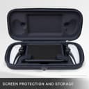 Custodia di protezione di PowerA per PlayStation Portal Remote Player - Nero, resistente, riporre, custodia protettiva, con passaggio del cavo di ricarica, protezione schermo, licenza ufficiale - 4