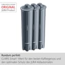 Jura Claris Smart+ 24233 - Set di 3 cartucce filtranti, in plastica, colore: Grigio - 2