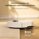 roborock Q10 S5 Robot Aspirapolvere, 10.000Pa, Panno Sollevabile, Pulizia VibraRise 2.0(3000 volte/min), Anti-groviglio, Evitamento degli Ostacoli, Strategie dei Tappeti, Controllo APP, Bianco - 5