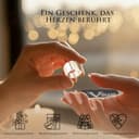 Vinani Damenring 925 Sterling Silber – Massiv, Breit, Glänzend Mattiert, Zeitloser Schmuck für Frauen, Handgefertigter Ring, Erhältlich in Größe 62, 2RLW62 - 5