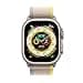 Apple Watch Ultra GPS + Cellular, 49 mm Titangehäuse, Trail Loop Gelb/Beige - M/L - 2