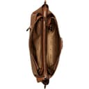 GUESS Damen Noelle Triple Compartment Crossbody Umhängetasche, Beige - 4