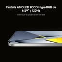 XIAOMI POCO F8 Pro - Smartphone de 12+256GB, Triple cámara de 50MP con OIS, Pantalla AMOLED de 6,59” 120Hz, Snapdragon 8 Elite, Hypercharge 100W, Cargador no Incluido, Azul (Versión ES) - 10
