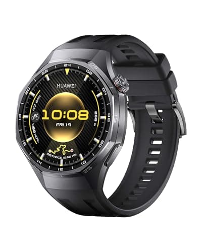 HUAWEI Watch GT 6 Pro Smartwatch, GPS, EKG, 1,47" AMOLED-Display, Bis zu 21 Tage Akku, umfassende Fahrrad-Features, 100+ Sportmodi, Kompatibel mit Android™ & iOS, Gesundheitsmonitoring, Schwarz, 46mm