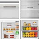 Hisense RB440N4ACA Frigorifero Combinato Total No Frost, Inox, 200x60 cm, Risparmio Energetico Classe A, Grande capacità 335L, Bassa Rumorosità 35db, Porta reversibile, Motore inverter - 11