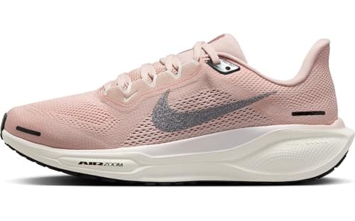 Nike Women's W AIR Zoom Pegasus 41 PRM Road Running Shoes, Pink Oxford/Anthracite-Light S, 5.5