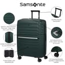 Samsonite Neo Flux - Spinner L, Erweiterbarer Koffer, 75 cm, 109/121 L, Grün (Jungle Green) - 5