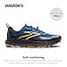 BROOKS 1104261D465 Cascadia 18 Uomo, Blue Sapphire/Black/Orange EU 42.5 - 2