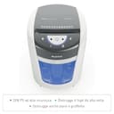 Leitz IQ OptiMax Distruggi documenti Small Office 225 P5 taglio micro, Tecnologia di rotazione del cestino, Capacità aumentata del 45%, 225 fogli A4 (15 l), Distrugge 8-6 fogli, Autonomia di 20 Minuti - 5