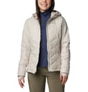 Columbia Women's Heavenly Hooded Jacket, Hooded Puffer Jacket, Dark Stone, S - 9