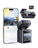 Baseus VD1 Pro Dash Cam Auto Fronte Retro 4K+1080P, Dashcam Solare con Modalità Park Standby a Batteria da 14 Giorni, Telecamera Auto Atti Vandalici con STARVIS, Wi-Fi 5GHz, GPS, 32 GB Scheda - 1