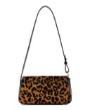 GUESS Schultertasche Domitilla Flap Shoulder Bag Leopard braun - 3