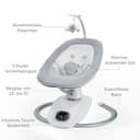 Momcozy CocoSway Babywippe, elektrische 3D-Motion, 6 Bewegungen & 4 Stufen, Fernbedienung, 8 Wiegenlieder, ab Geburt bis 9 kg. - 5