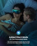 RENPHO Eyeris 1 RENPHO Massaggiatore per occhi con calore, massaggiatore riscaldato per emicrania, maschera per gli occhi con musica Bluetooth, rilassa e riduce l'affaticamento degli occhi - 5