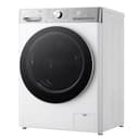 LG AI DD D4R9513TPWC Lavasciuga 13/7kg, Serie R9, Classe D, Lavatrice Asciugatrice, 1400 Giri, TurboWash 360, Vapore Steam+ e Antipiega, Autodosaggio, Wi-Fi, Bianca - 14