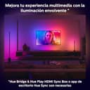 Philips Hue – Lámpara inteligente, Hue Signe, Lámpara de Pie LED Inteligente Gradient, Luz Blanca y Luces de Colores, Sistema de Iluminación con Tira Led Compatible con Alexa y Google Home,Color Negro - 5