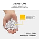 Powershred LX50 White Shredder [Cross Cut] 230v UK - 5