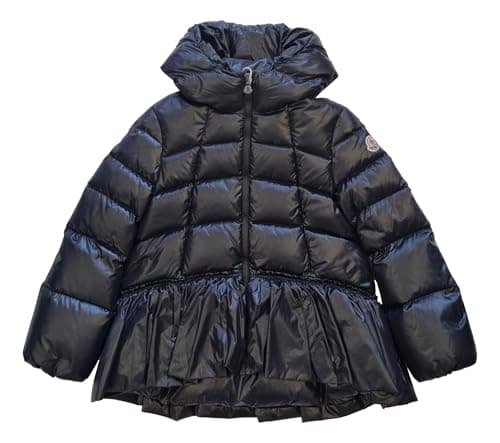 Moncler giubbotto piumino bambina LEUZEA F29541B50510 68950 nero 12 anni