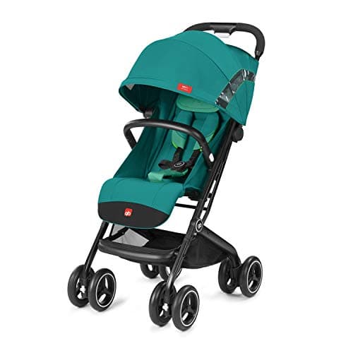 gb Gold Passeggino Buggy Qbit+ All Terrain, Sistema di Viaggio 3 in 1, 0-15 kg, Dalla Nascita a circa 4 Anni, Luxus Traveller, Laguna Blue