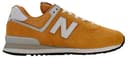 New Balance Unisex-Adult 574 V2 Sneaker, Desert Clay/Sea Salt, 9.5 Wide Women/8 Men - 6