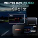 BOTSLAB 4K Dash CAM Delantera y Trasera, Visión Nocturna, Cámara Trasera Giratoria 360°, Gran Angular de 170°, GPS y Wi-Fi Integrados, Modo Aparcamiento 24/7, con Kit Hardwire y Tarjeta SD de 64 GB - 5
