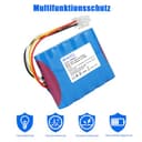 REACELL 18.5V 3500mAh Ersatzakku für Husqvarna Automower 310,315, 584 85 28-02 Akku für Gardena Sileno R100Li,R130Li,R160Li, Mähroboter akku für 5848228-01,5848228-02,5848528-01 - 5