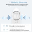 Berrcom Termometro Fronte e Orecchio Termometro Febbre Infrarossi Senza Contatto Termometro Neonato Digitale con Allarme Febbre, Lettura Istantanea, Interruttore °C/°F - 8