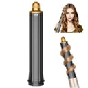 ZEPHBLOW 30mm/1.2 Inch Curling Barrel for Dyson Airwrap, Long Hair Curling Roller Barrels Compatible with Airwrap HS01/05/08, Self-Curling Replacement Attachment for Part No.971888-07, Gold - 1