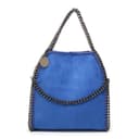Borsa Tracolla Donna Borse a tracolla con catena da donna, borse morbide, stile alla moda(Blue) - 1