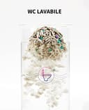 PETKIT 5 in 1 Lettiera per Gatti Mista - Confezione da 4, Lavabile, Inodore, Carbone Attivo, Ultra Assorbente e ad Asciugatura Rapida(quattro borse) - 6