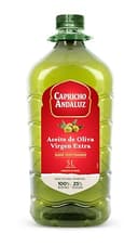 Capricho Andaluz | Aceite de Oliva Virgen Extra | Botella PET 5L, prensado en frío, origen español, bajo en carbohidratos, sin azúcar | Para dieta mediterránea - 1