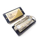 ProBucker Alnico - Juego de 2 pastillas Humbucker para pastillas Gibson Les Paul, pastillas de cuello y puente con terminales de conexión rápida de 2 conductores, arnés de cableado 2V2T, actualización - 3