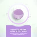 FOREO LUNA 4 mini, spazzola detergente viso, Massaggio viso, Favorisce l'assorbimento delle formule di skincare, Spazzola viso da viaggio, Per tutti i tipi di pelle, Lavander - 6