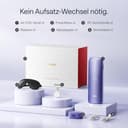 Ulike Air 3 IPL Geräte Haarentfernung für Gesicht und Körper zu Hause, Alternative zur Laserhaarentfernung, mit Saphir-Eiskühlsystem für schmerzfreie langanhaltende Ergebnisse, Lila - 7